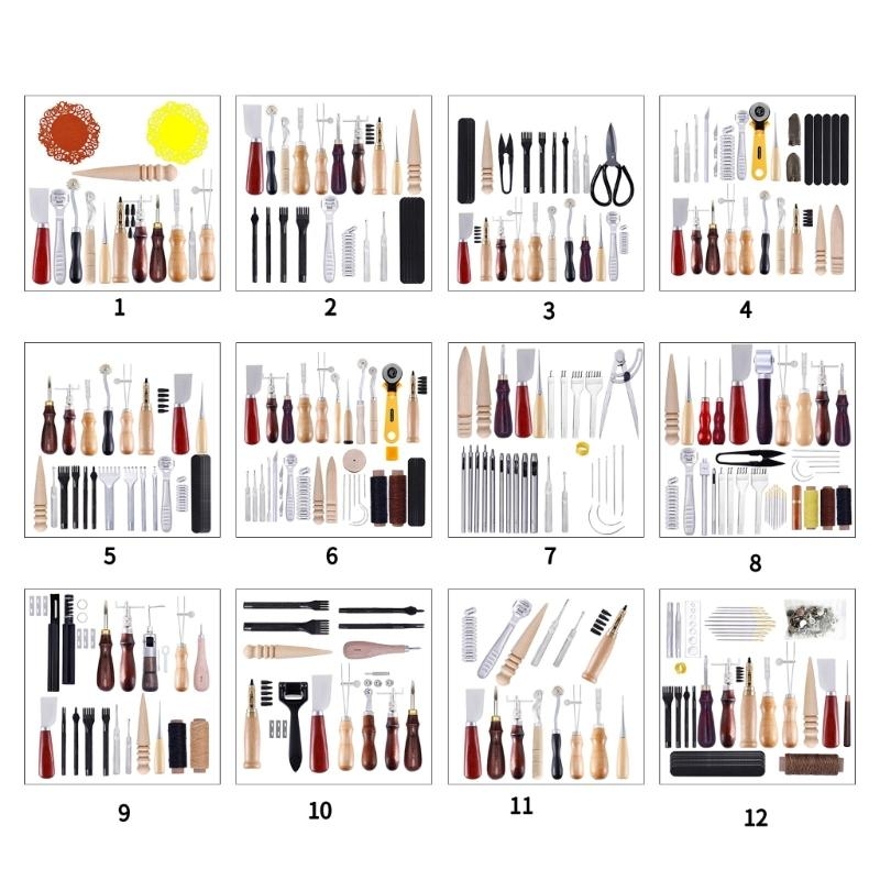 E06B หนังหัตถกรรมชุดเครื่องมือ - Groover Stitching Tool บทวิจารณ์และราคา