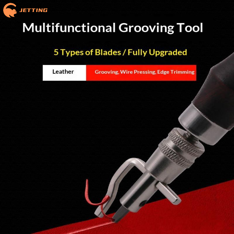 (ใหม่) ชุดเครื่องมืองานหนัง 7- - Groover Stitching Tool บทวิจารณ์และราคา