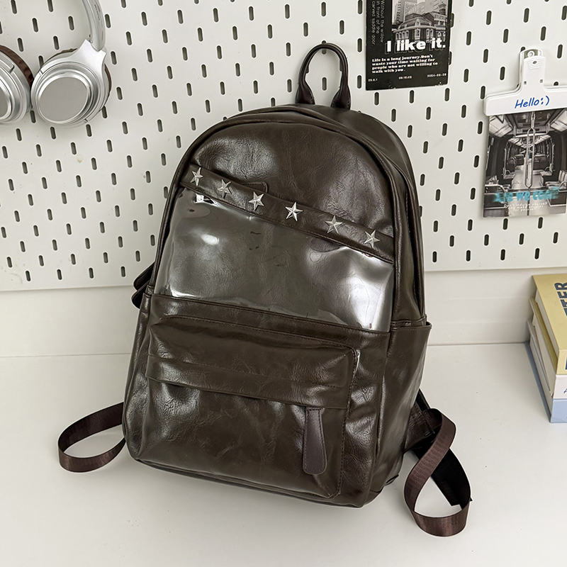 กระเป๋าเป้หนัง PU สำหรับผู้หญิ - Leather Work Rucksack Mens บทวิจารณ์และราคา
