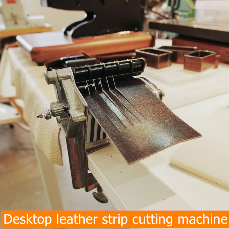 เครื่องตัดแถบหนังเดสก์ท็อป DIY - Leatherwork Machine บทวิจารณ์และราคา
