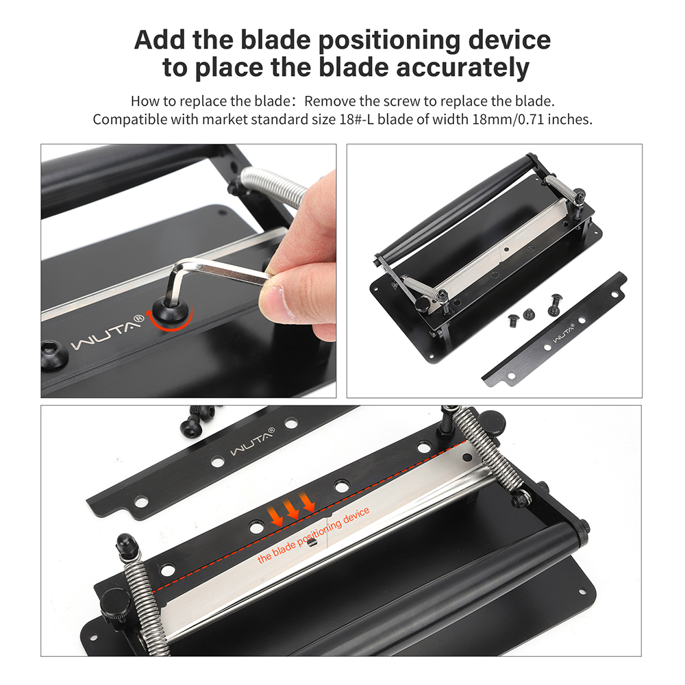 WUTA เครื่องปอกหนังด้วยมือขนาด - Leatherwork Machine บทวิจารณ์และราคา
